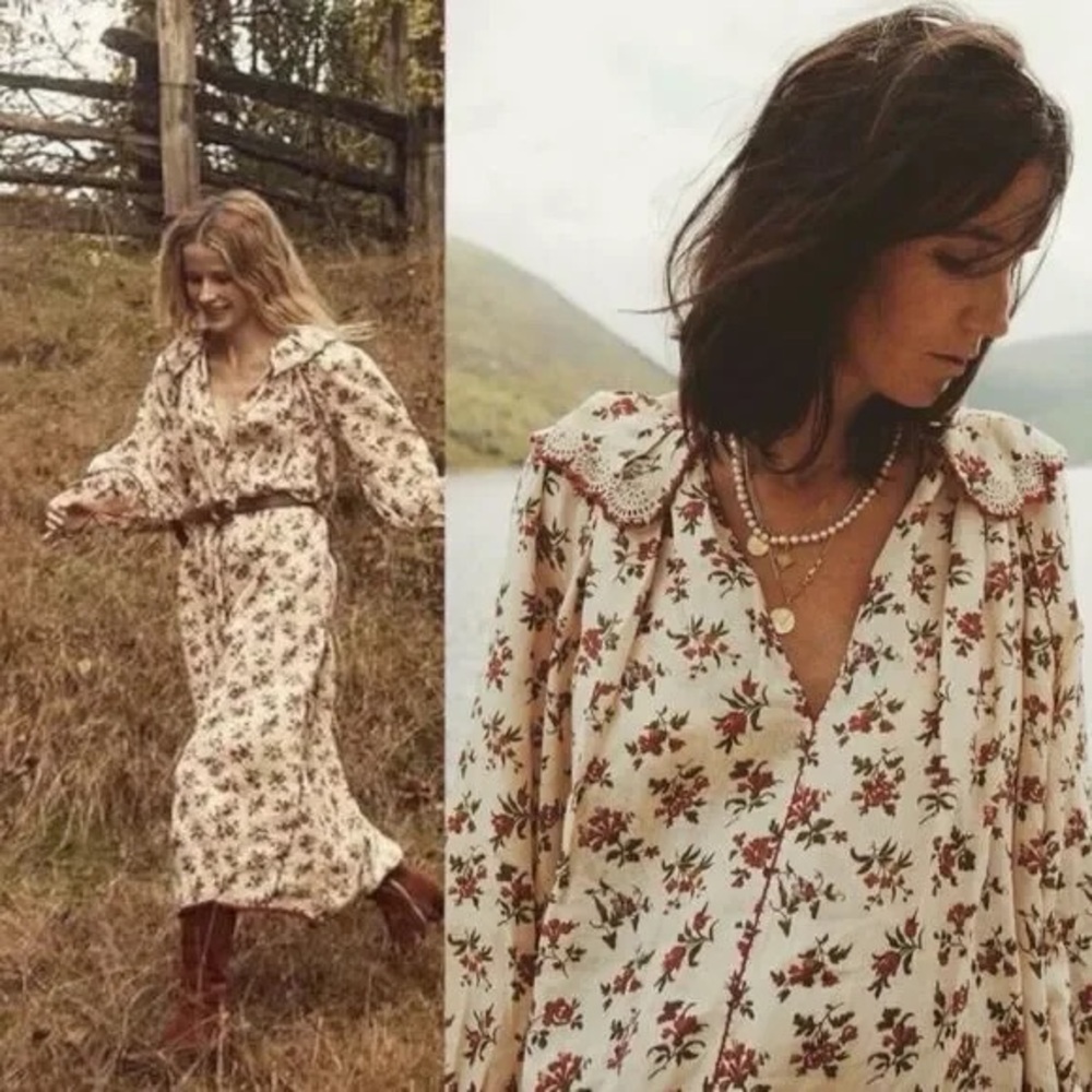 DOEN Rietta Dress in Wildflower SZ SMALL